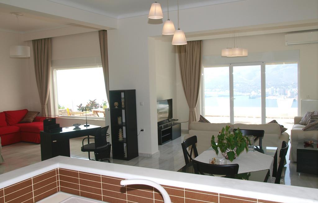 Panoramic Seaview Holiday House Souda Exterior photo